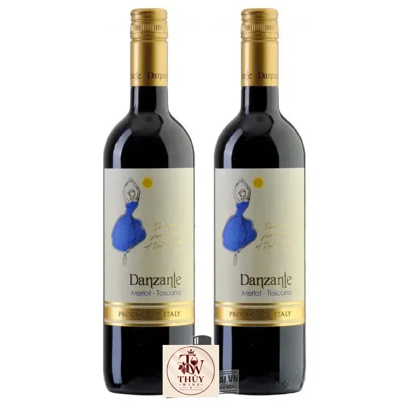 Vang Ý Danzante Merlot di Toscana cao cấp