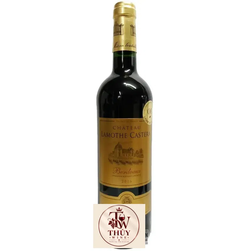 Vang Pháp Chateau Lamothe Castera Bordeaux uống ngon