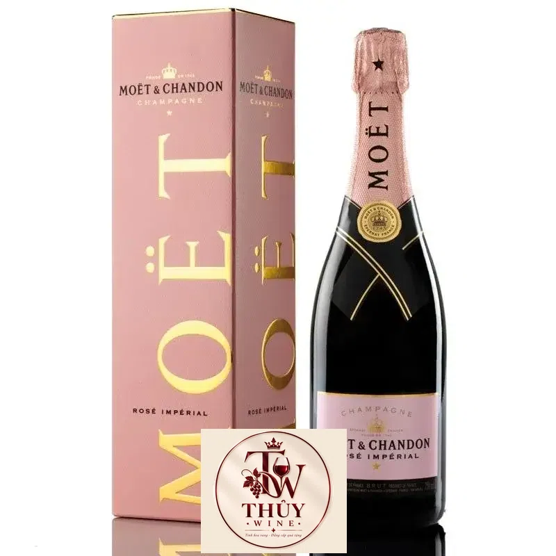 Rượu Champagne Moet & Chandon Rose Imperial Hennessy