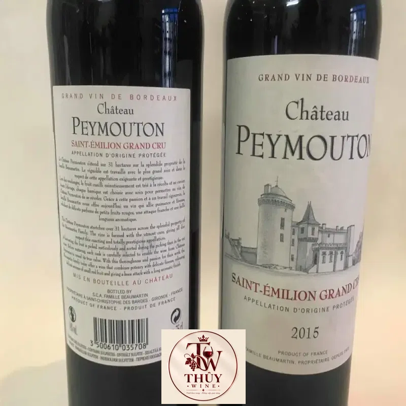 Địa chỉ bán vang phap chateau peymouton saint emilion grand cru giá rẻ tại Hà Nội
