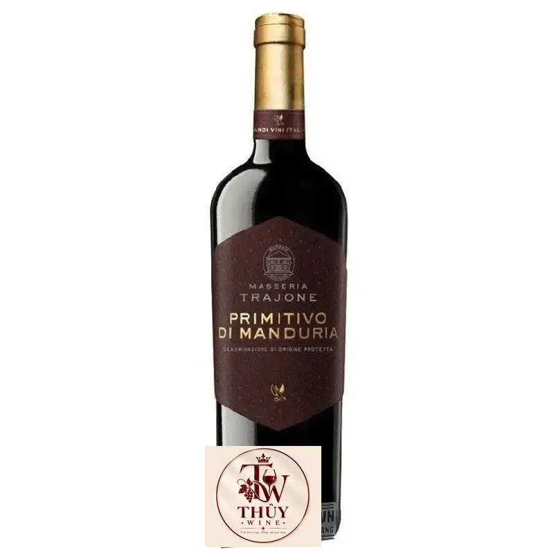 Vang Ý MASSERIA TRAJONE PRIMITIVO DI MANDURIA