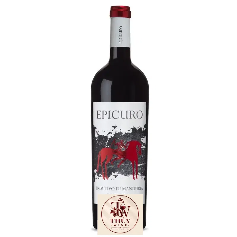 Rượu Vang Ý Epicuro Primitivo Di Manduria Riserva