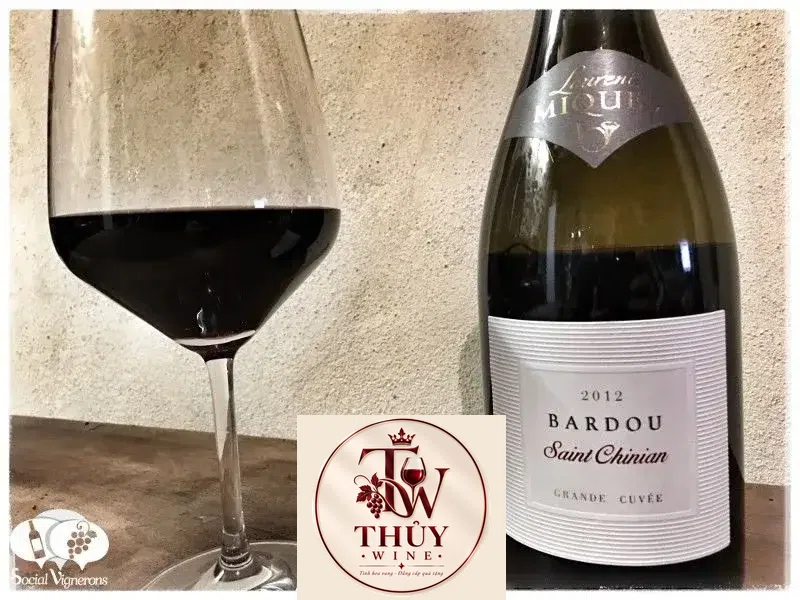 Vang Pháp Laurent Miquel BARDOU Saint Chinian