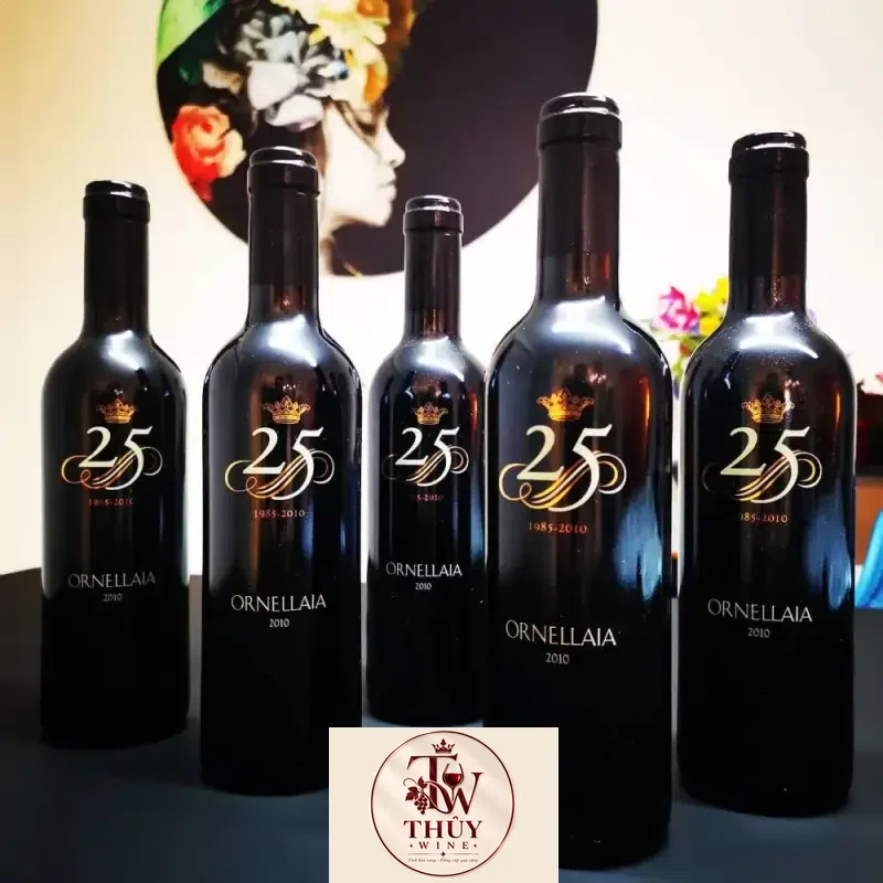 Rượu Vang Ý 25 ORNELLAIA (1985 - 2010)