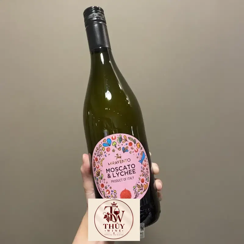 Vang Ý Moscato Lynchee Miravento uống ngon