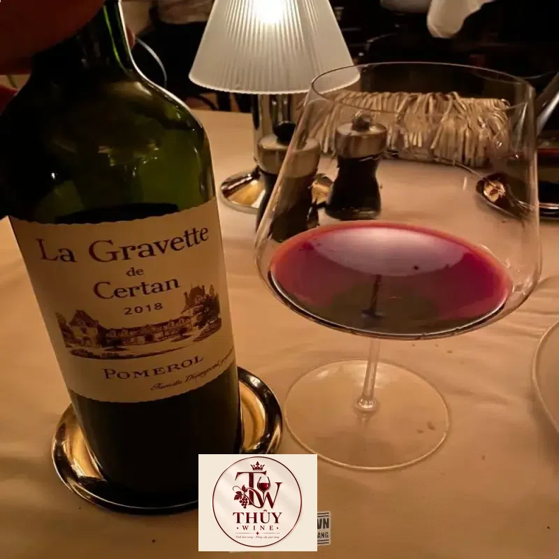 Địa chỉ bán vang phap la gravette de certan pomerol giá rẻ tại Sài Gòn
