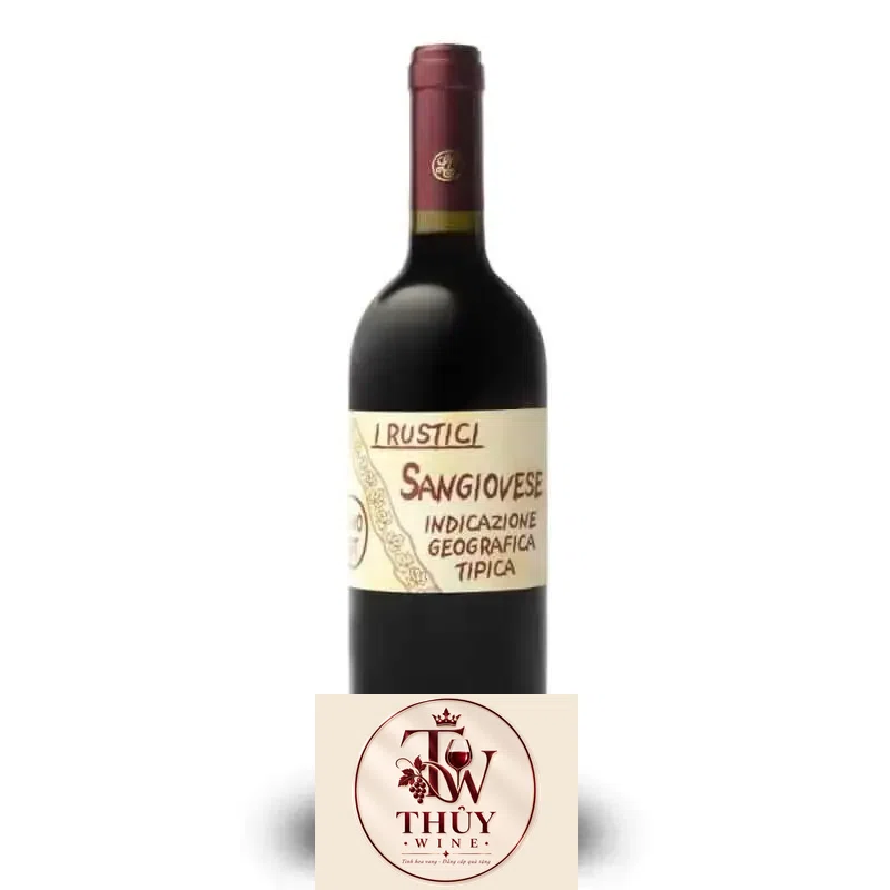 Vang Ý I Rustici Sangiovese Guarini Puglia