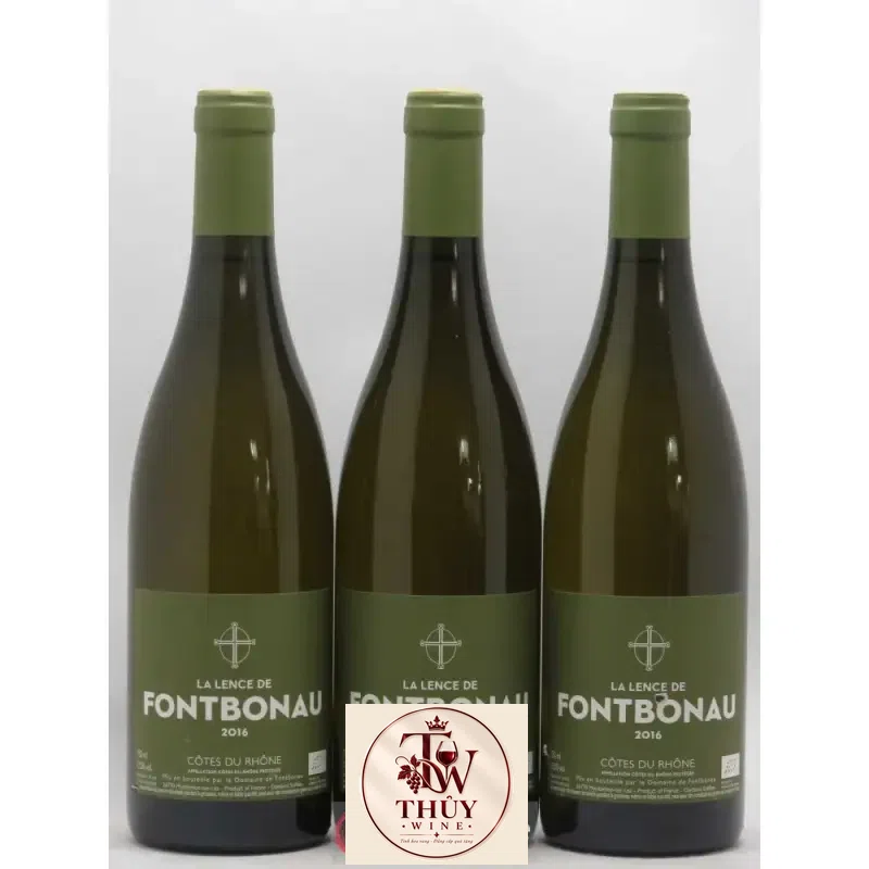 Vang Pháp La Lence de Fontbonau Cotes du Rhone cao cấp