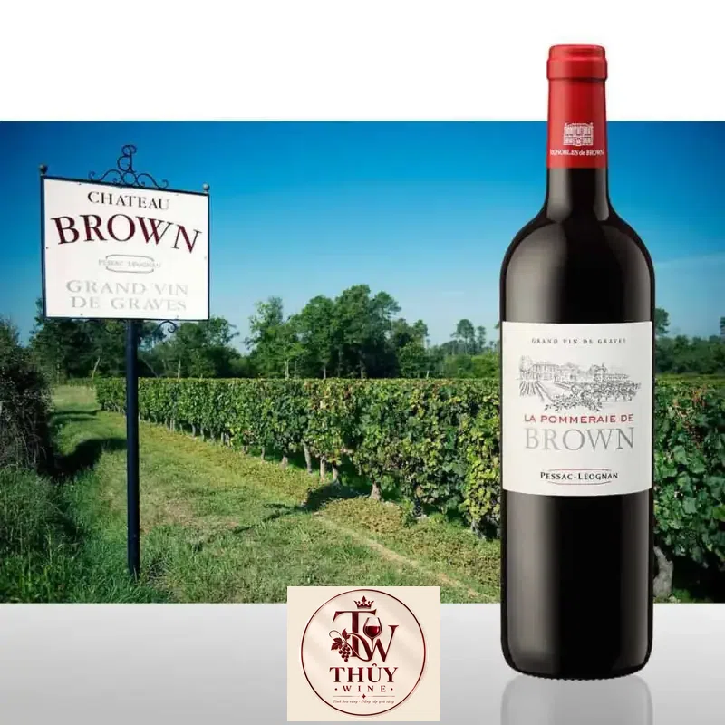Mua vang phap la pommeraie de brown pessac leognan giá rẻ tại Hà Nội