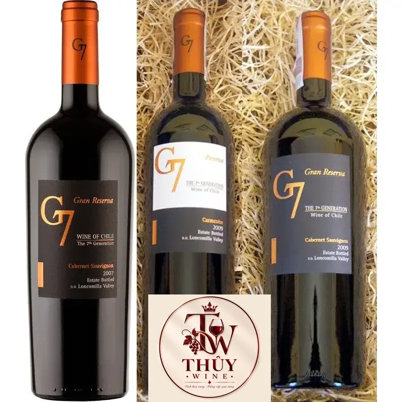 Vang chile G7 Gran Reserva Cabernet Sauvignon