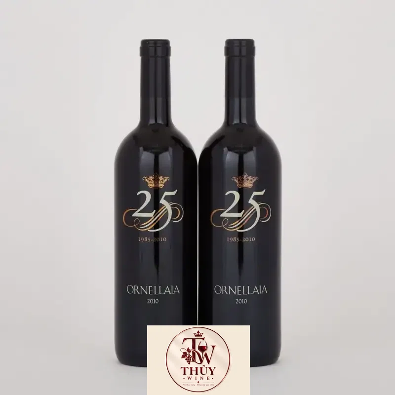 Vang Ý Ornellaia 25 Year Anniversary 1985 2010 Cao cấp