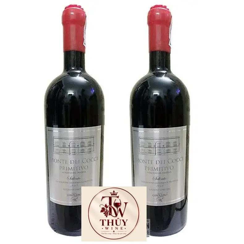 Rượu Vang Ý 16 Độ MONTE DEI COCCI PRIMITIVO
