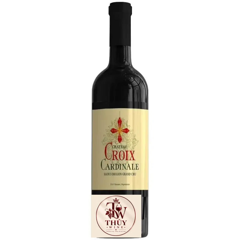 vang phap chateau croix cardinale saint emilion grand cru diem giá bao nhiêu