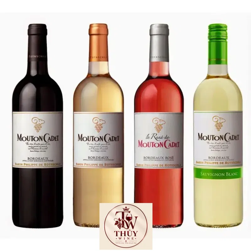 Địa chỉ mua vang phap mouton cadet rose bordeaux giá rẻ nhất