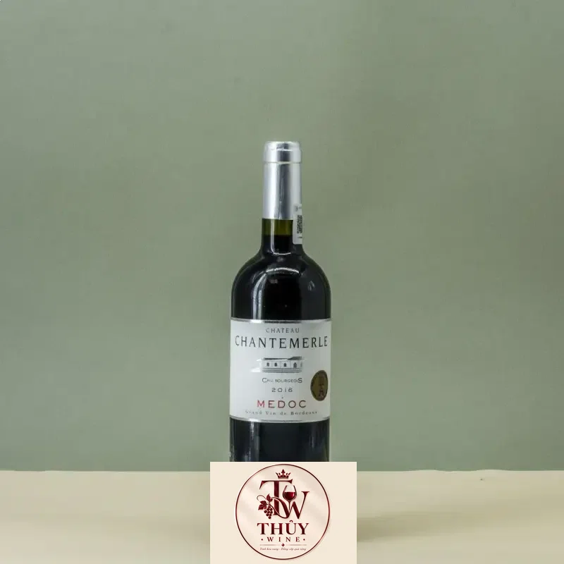 Vang Pháp Chateau Chantemerle Cru Bourgeois uống ngon