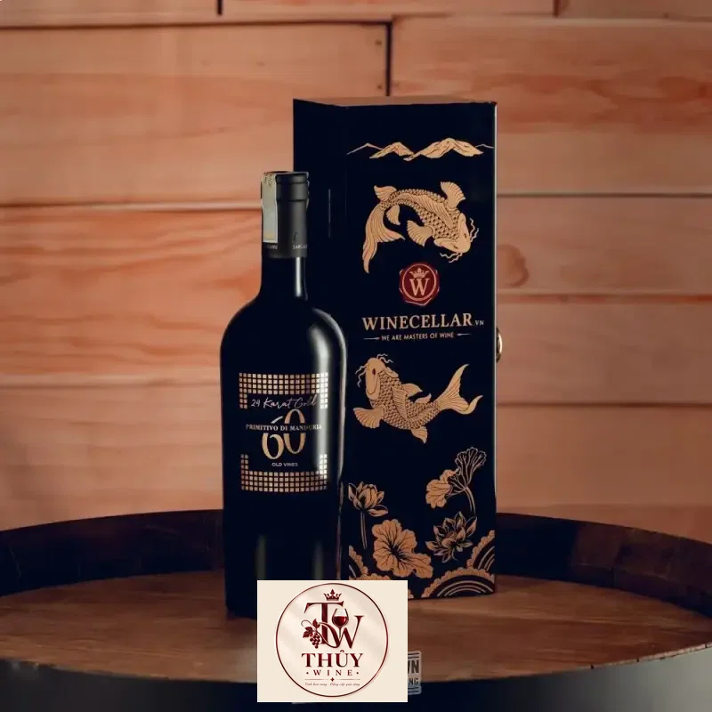 Mua ruou vang sessantanni limited edition karat gold giá rẻ tại Hà Nội