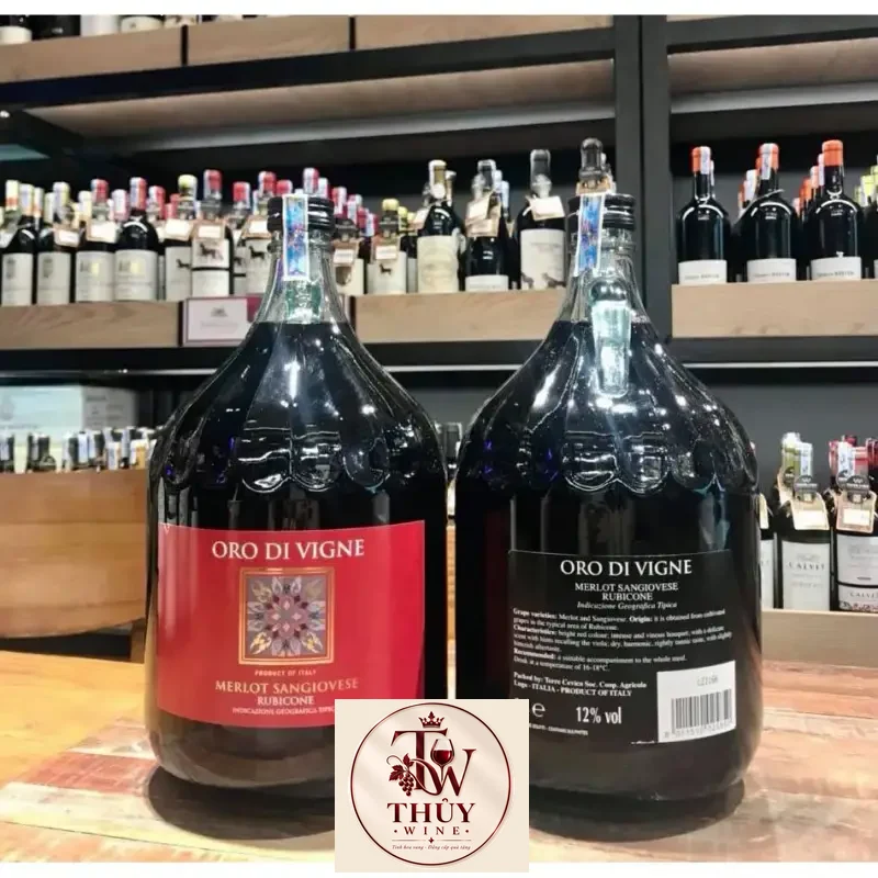 Vang Ý Oro Di Vigne chai 3 Lít