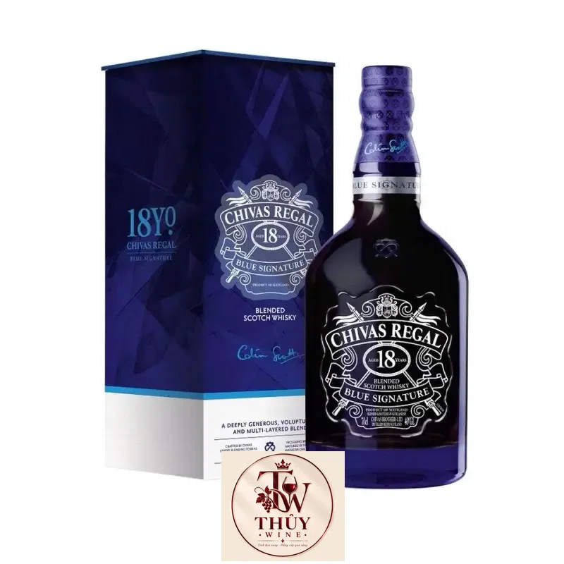 Rượu Chivas 18 Blue Signature