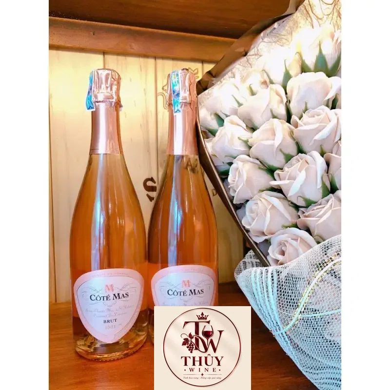 Vang Nổ Pháp Da Cremant De Limoux Rose uống ngon