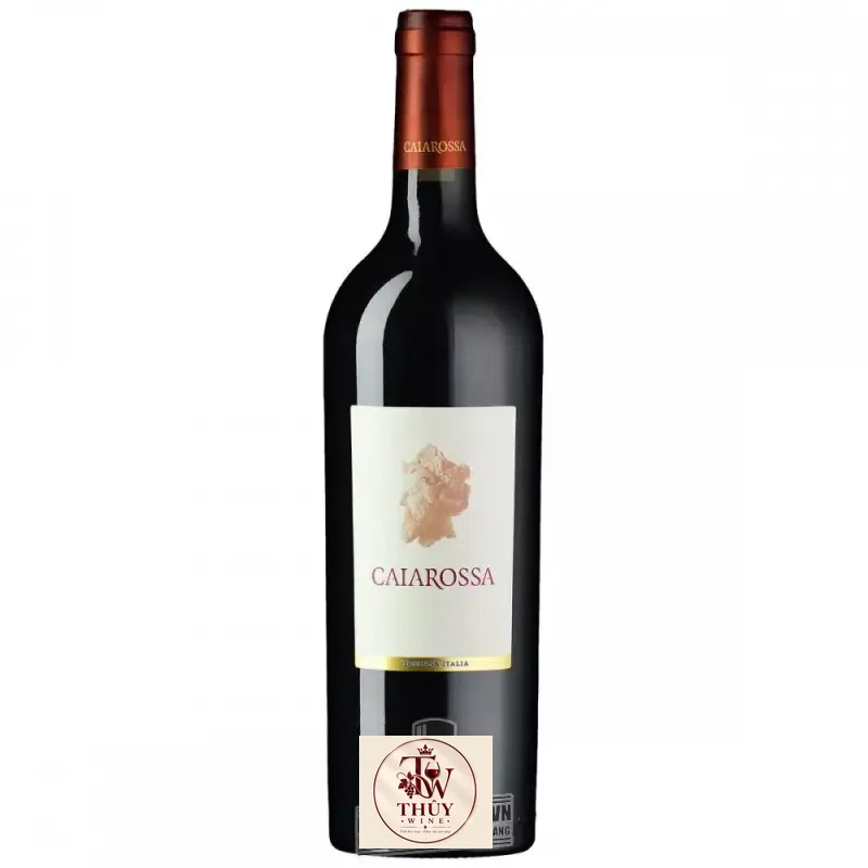 Vang Ý Caiarossa Toscana Rosso IGT 95 điểm