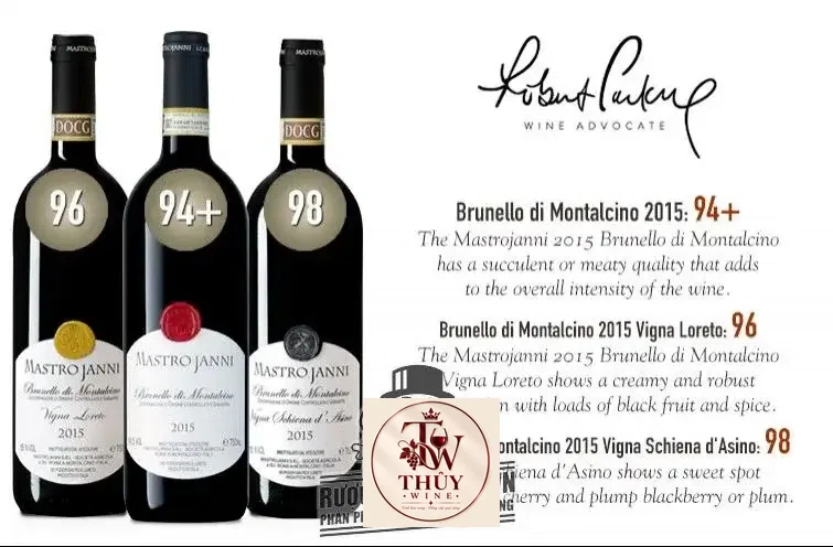 Vang Ý MASTROJANNI BRUNELLO DI MONTALCINO VIGNA LORETO