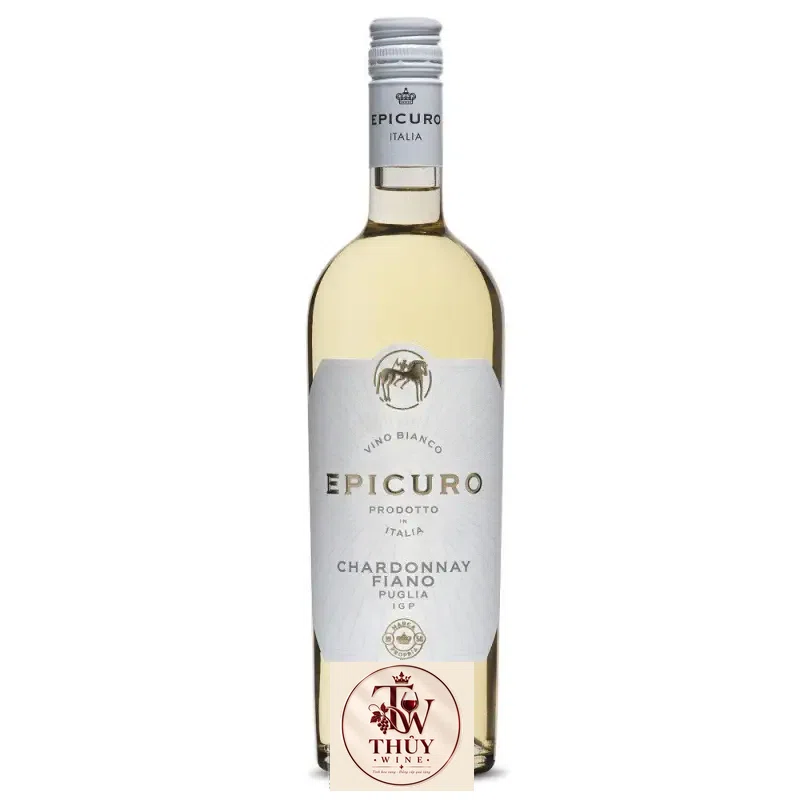 Rượu Vang Ý Epicuro Chardonnay Fiano I.G.P uống ngon