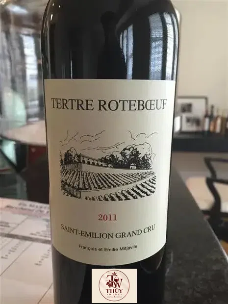 Vang Pháp Tertre Roteboeuf Saint Emilion Grand Cru 2011