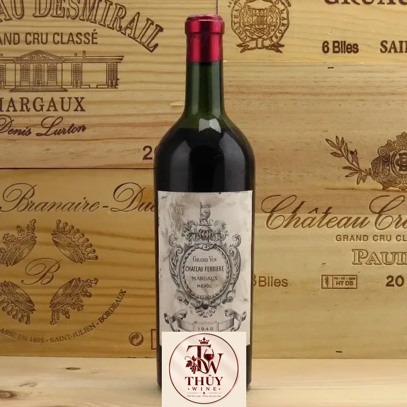 Vang Pháp Chateau Ferriere 3rd Grand Cru Classe 2012 Margaux