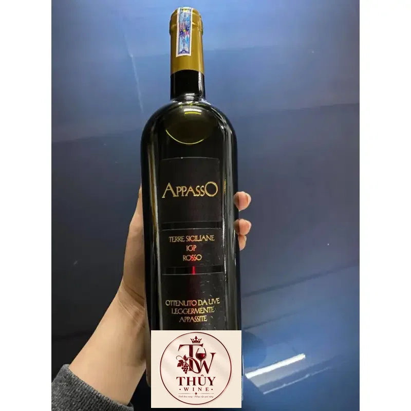Vang Ý Appasso Terre Siciliane Rosso Femar Vini