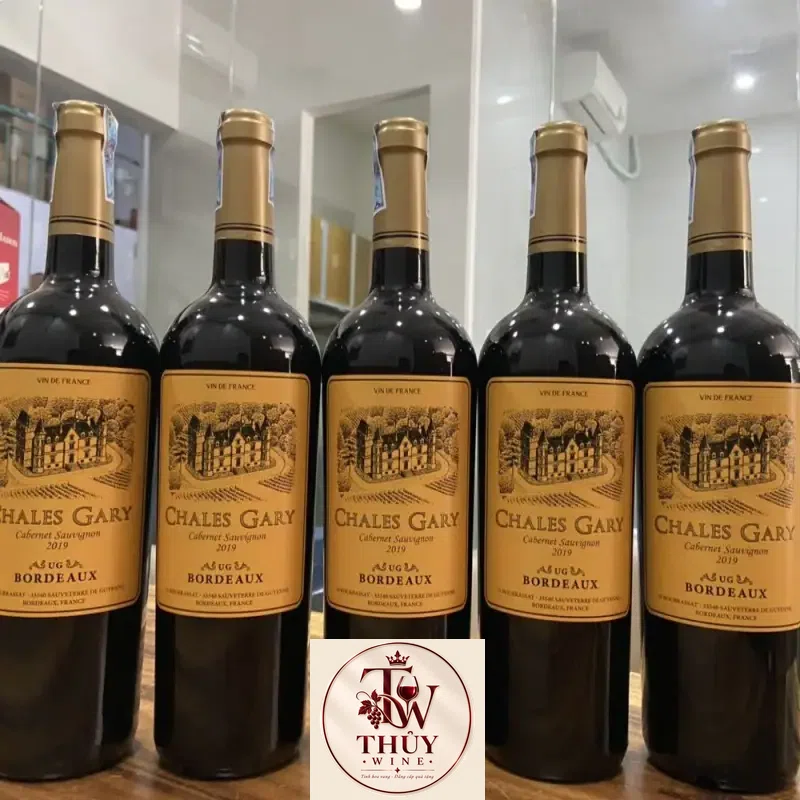 ruou vang phap chales gary bordeaux sieu re giá bao nhiêu