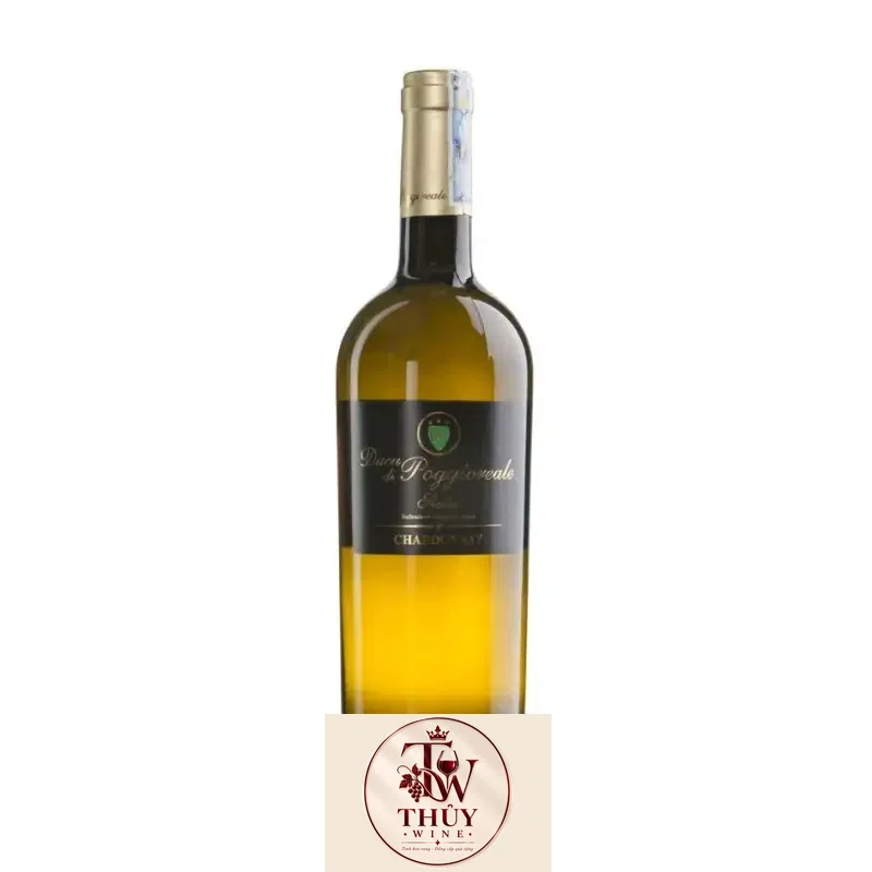 Vang Ý Duca Di Poggioreale Chardonnay 2010