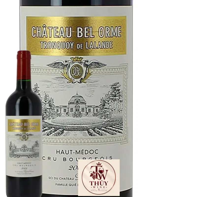 vang phap chateau bel orme tronquoy de lalande cru bourgeois giá bao nhiêu