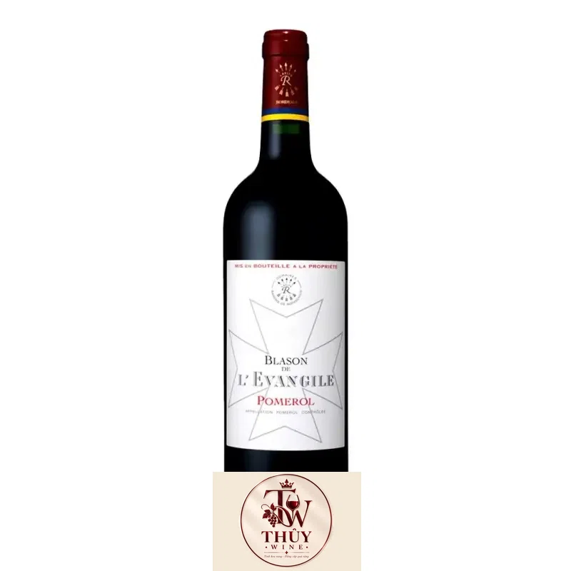 Rượu Vang Pháp BLASON DE L‘EVANGILE POMEROL 15 ĐỘ