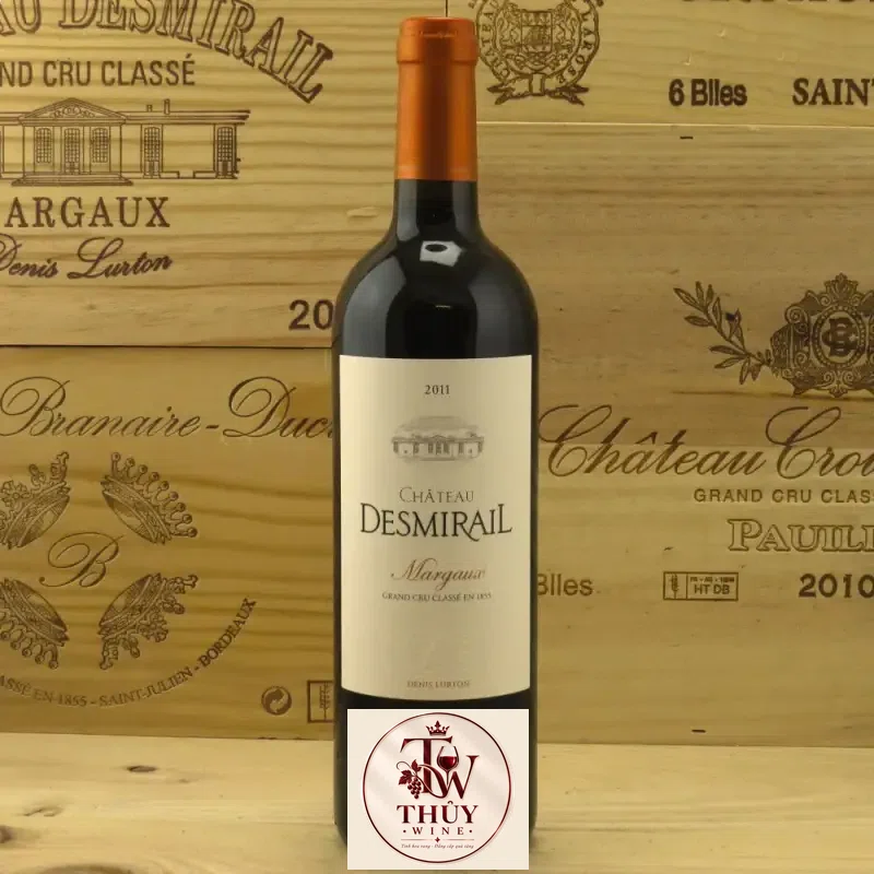 Mua vang phap chateau desmirail margaux grand cru classe giá rẻ tại Sài Gòn