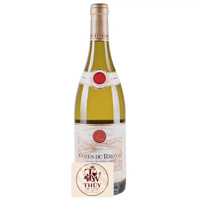 Vang Pháp Cotes du Rhone Guigal White