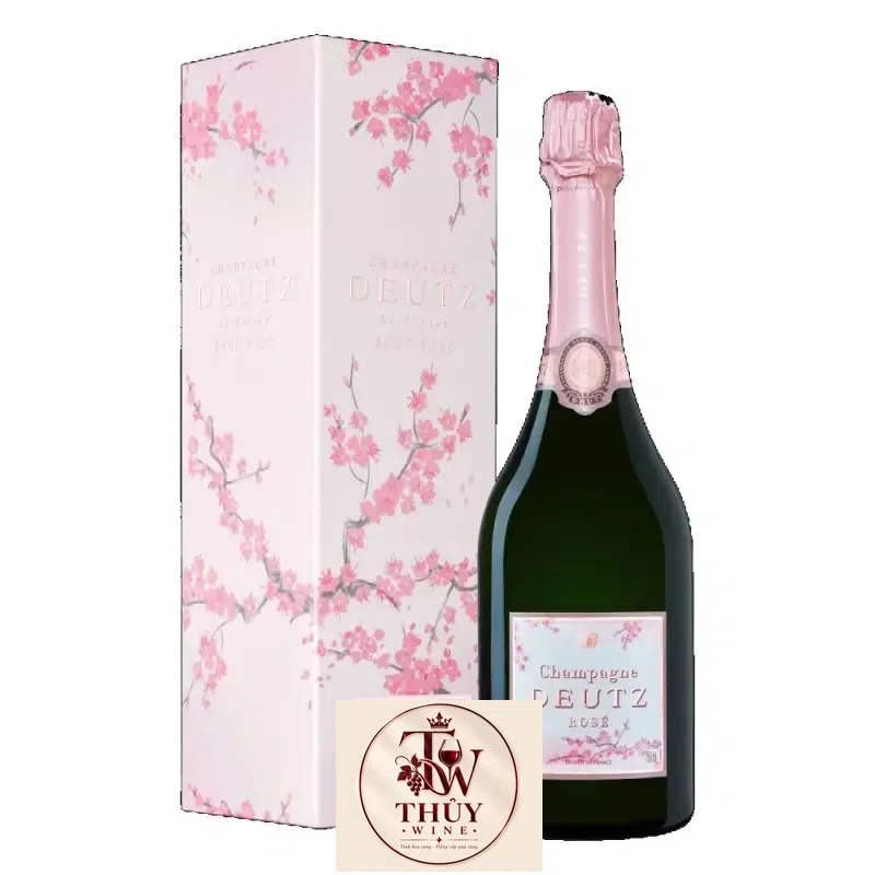 Địa chỉ bán ruou champagne deutz brut classic rose sakura giá rẻ tại Sài Gòn