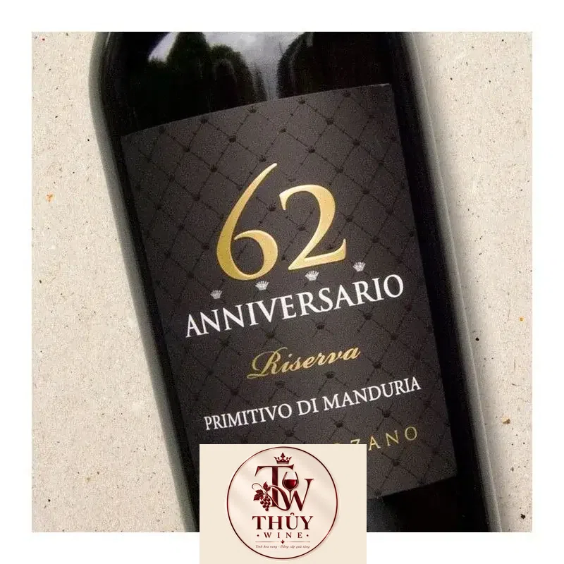 Rượu Vang ý 62 Anniversario