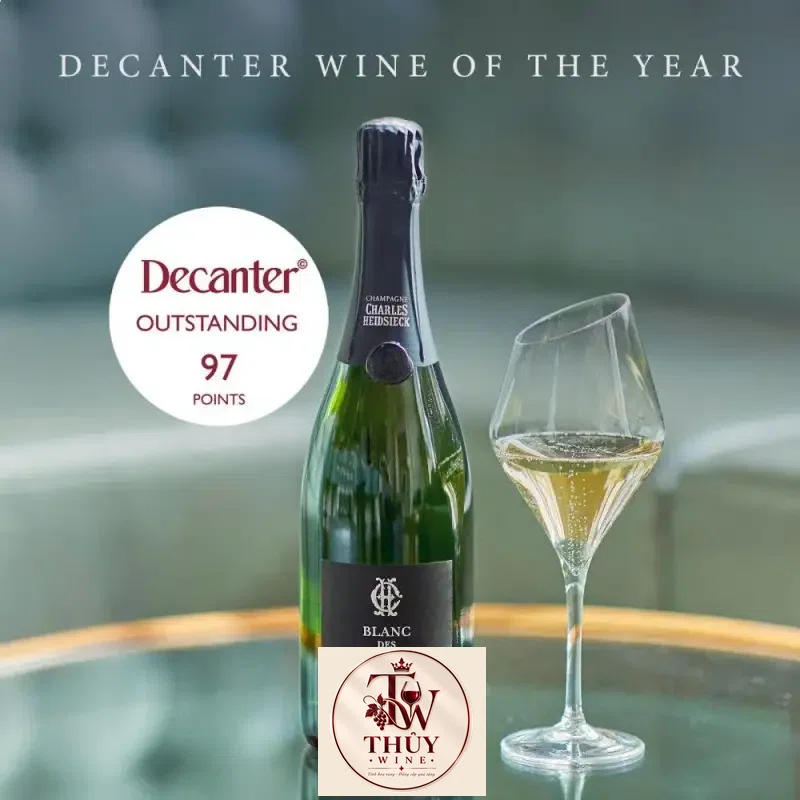 Địa chỉ bán ruou champagne charles heidsieck blanc des millenaires giá rẻ tại Sài Gòn