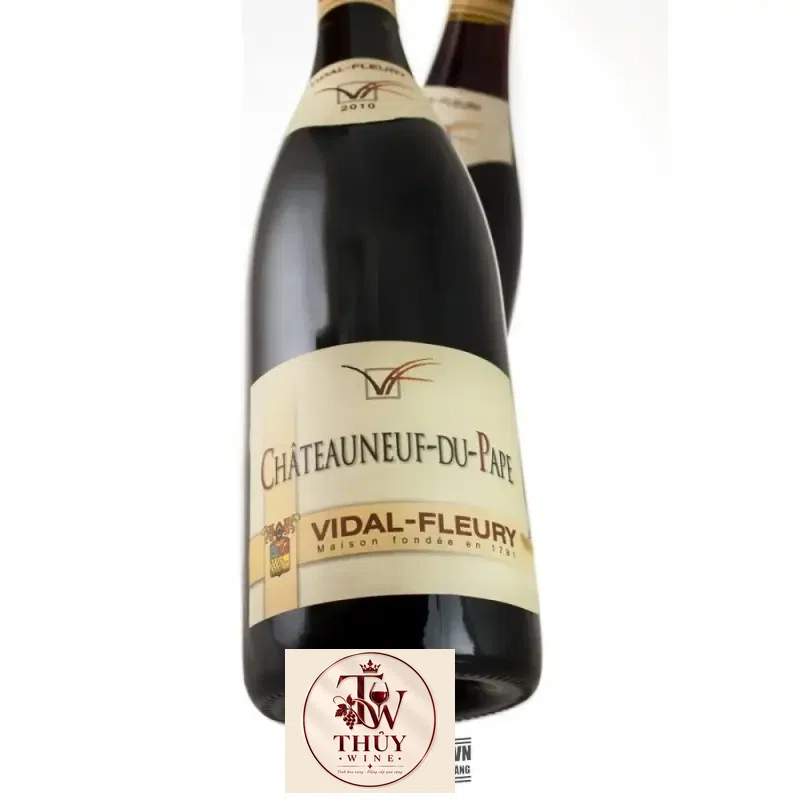 Vang Pháp CHATEAUNEUF DU PAPE VIDAL FLEURY