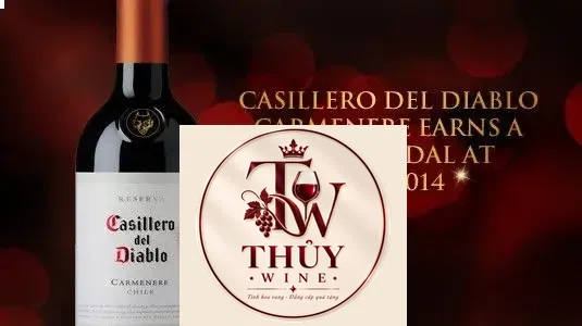 Vang Chile CASILLERO DEL DIABLO Carmenere