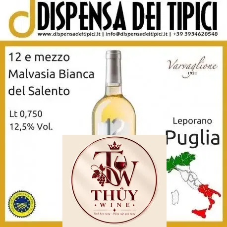 Vang Ý 12 E MEZZO MALVASIA DEL SALENTO