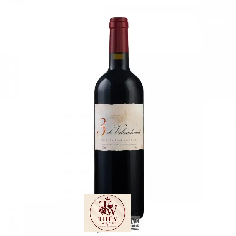 Vang Pháp 3 de Valandraud Saint Emilion