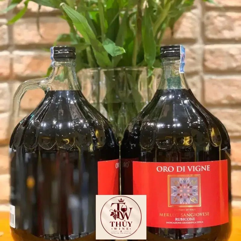 Mua vang y oro di vigne ruou vang chai lit giá rẻ tại Sài Gòn