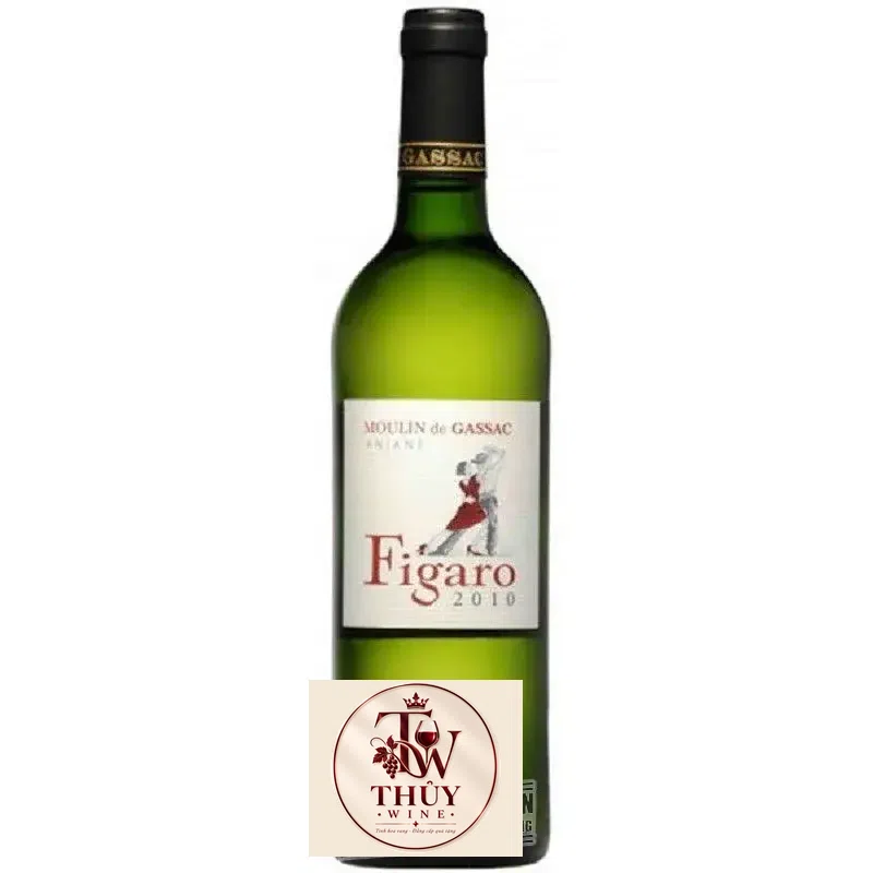 Vang Pháp Moulin de Gassac Figaro Blanc uống ngon