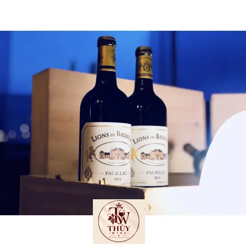 Địa chỉ bán vang phap lions de batailley pauillac giá rẻ tại Sài Gòn