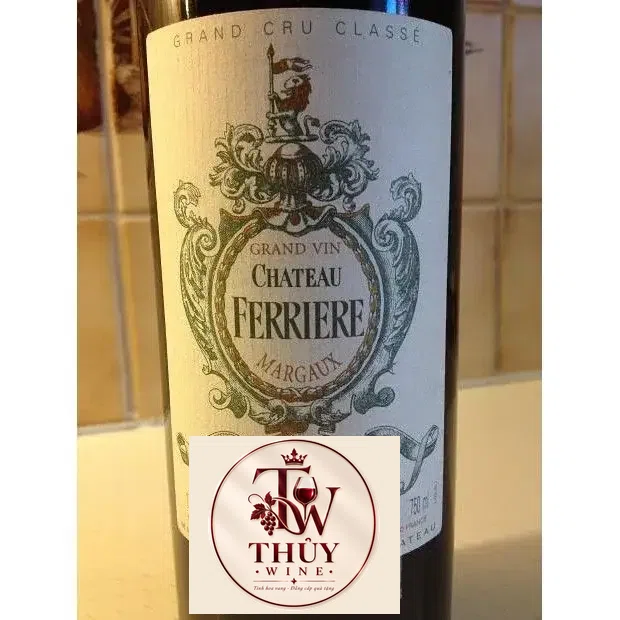 Rượu Pháp Chateau Ferriere Grand Cru Classe Margaux 2012