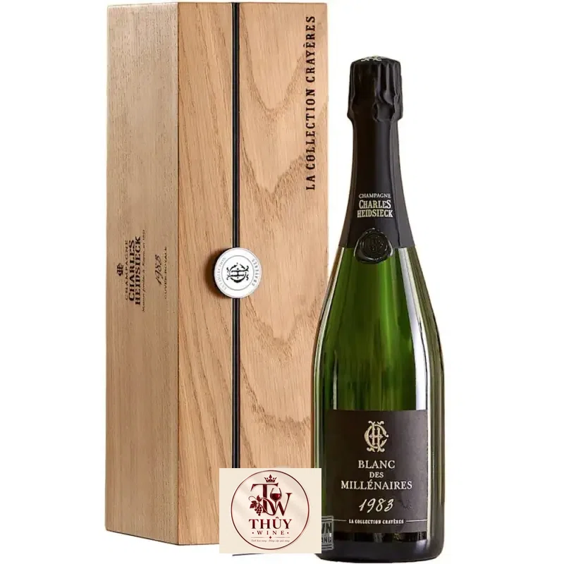 Giá ruou champagne charles heidsieck blanc de millenaires