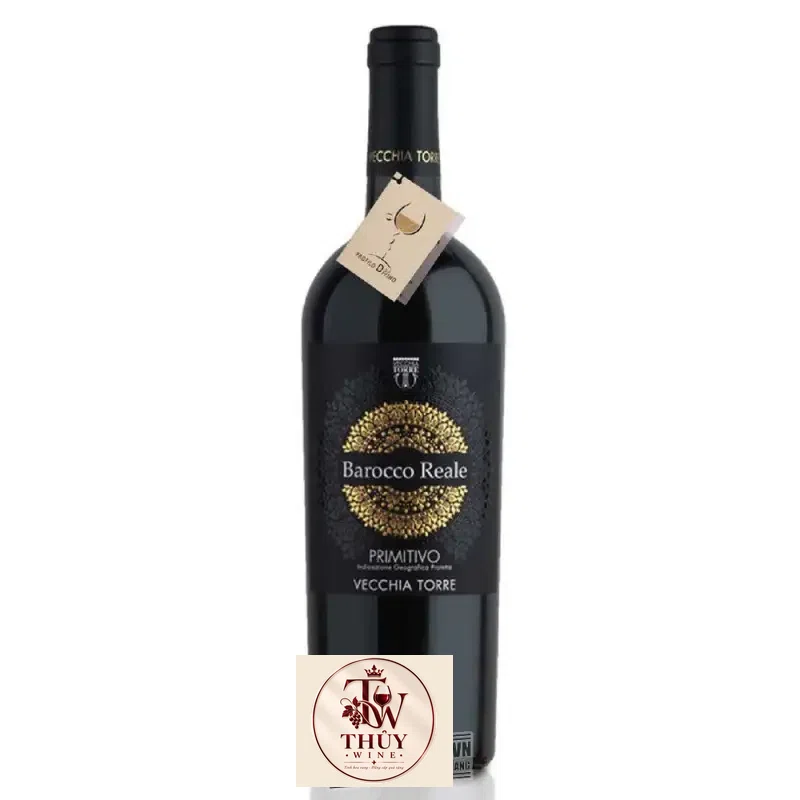 Vang Ý Barocco Reale Primitivo Vecchia Torre