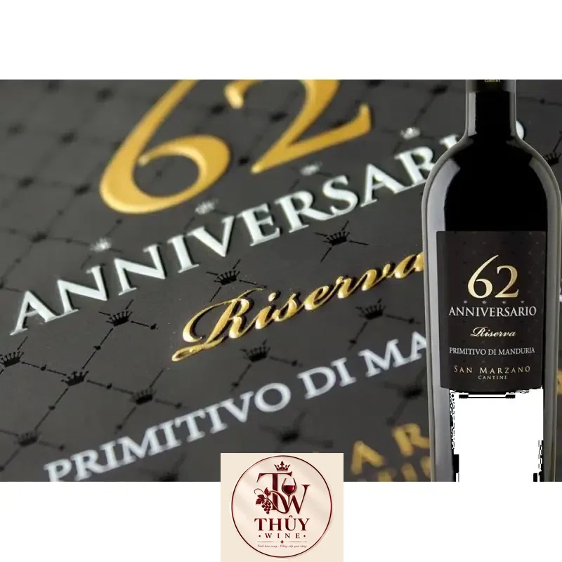 Rượu Vang ý 62 Anniversario
