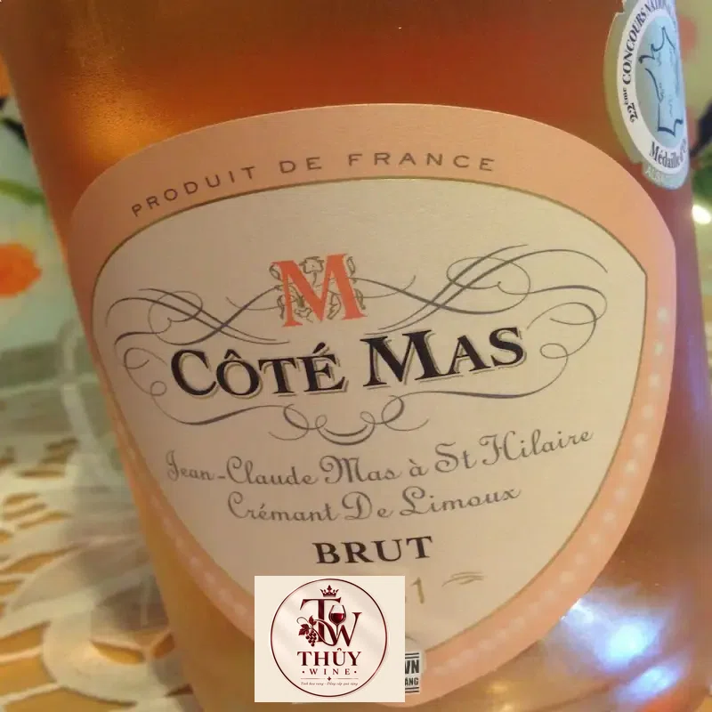 Mua vang no phap cote mas cremant de limoux rose brut cao cap giá rẻ tại Sài Gòn